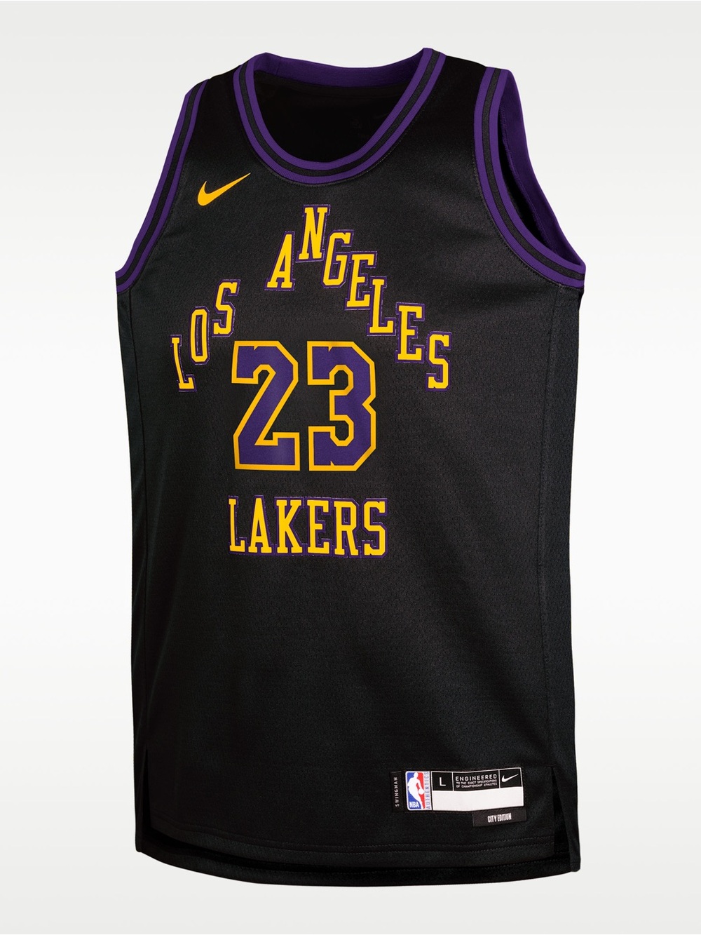 LeBron James Los Angeles Lakers City Edition Jersey